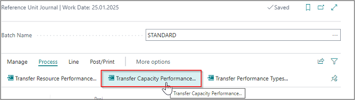 Call Transfer Capacity Performance